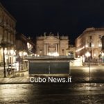 Piazza Stesicoro, via Etnea ore 19:00 del 28 marzo