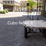 Piazza Stesicoro ancora desolazione a fine aprile