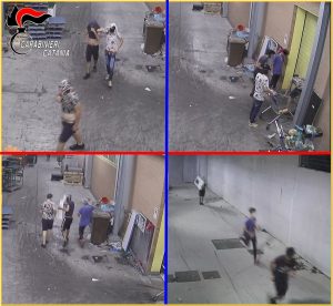 Baby Gang in azione a Paternò