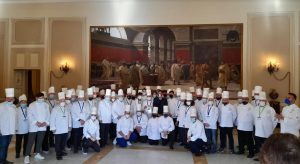 Palazzo degli Elefanti: il sindaco incontra cento cuochi provenienti da tutta Italia