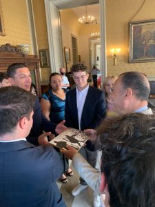 Bonaccorsi incontra ambasciatori della gioventù