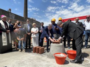Posta la prima pietra della nuova Cittadella giudiziaria di Catania