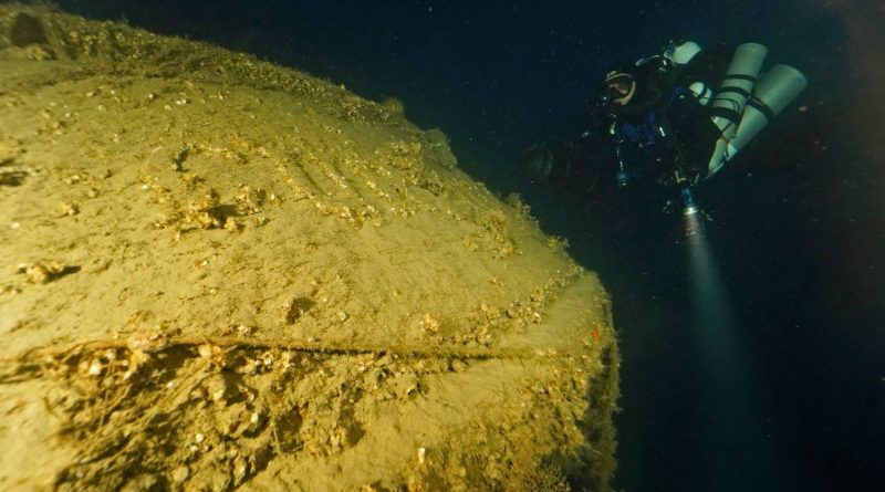 Archeologia subacquea, ritrovato il rimorchiatore Curzola affondato 90 anni fa.