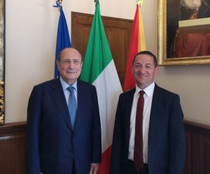 Schifani incontra Lebruto del Polo Urbano FS italiane