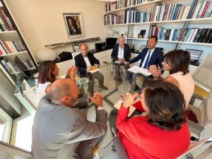 Fiumara d’Arte, Schifani incontra Presti: «Vogliamo tutelare e valorizzare le opere»