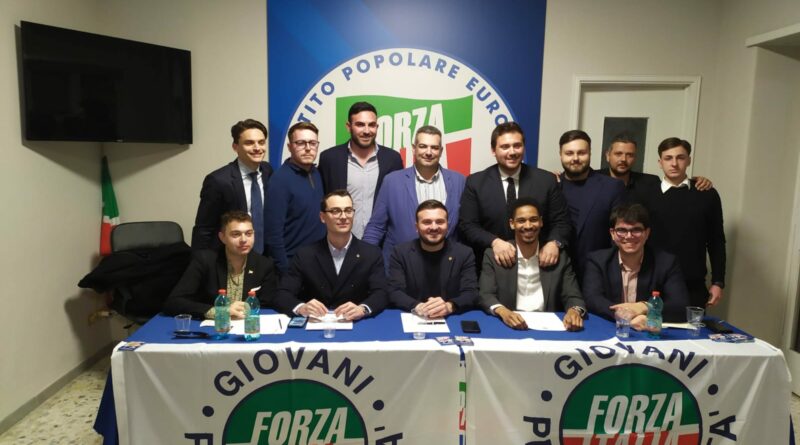 Forza Italia Giovani nuove nomine del direttivo provinciale etneo